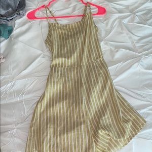 Romper with a cute open back tie from pacsun!